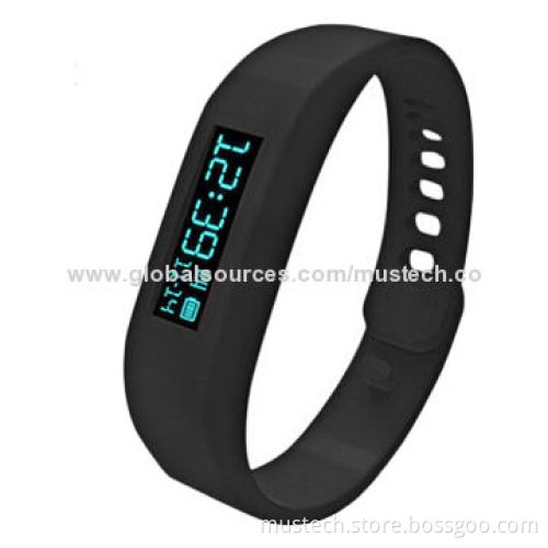 Smart Bracelet/Watch with Calorie-Burning Counter for Android Smartphones, LightweightNew